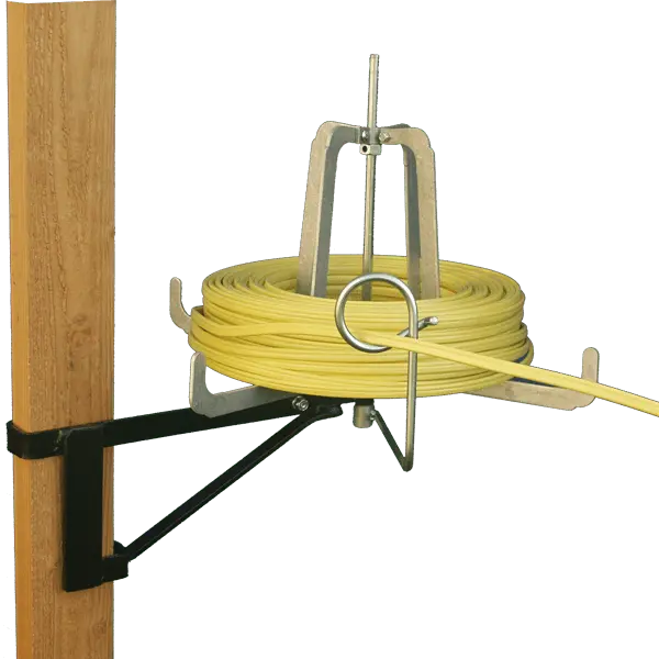 Product image for RACK-A-TIERS 19FSR26 FOLDABLE STUD MOUNT REEL CADDY 2X6