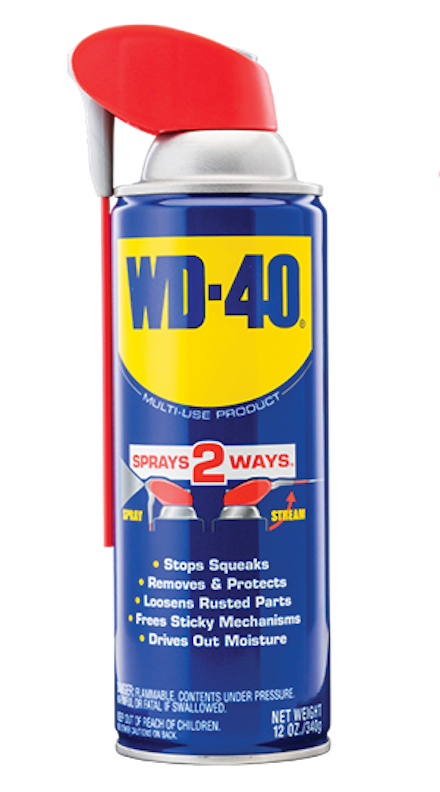 Product image for WD-40 490057 Smart Straw® Multi-Use Lubricant, 12oz Aerosol