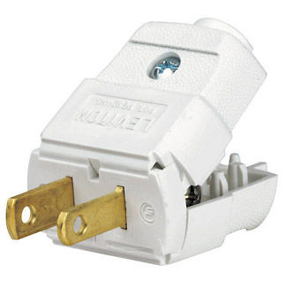 Product image for LEV 101-2WP WH PLUG POLAR 2P3W 15A1