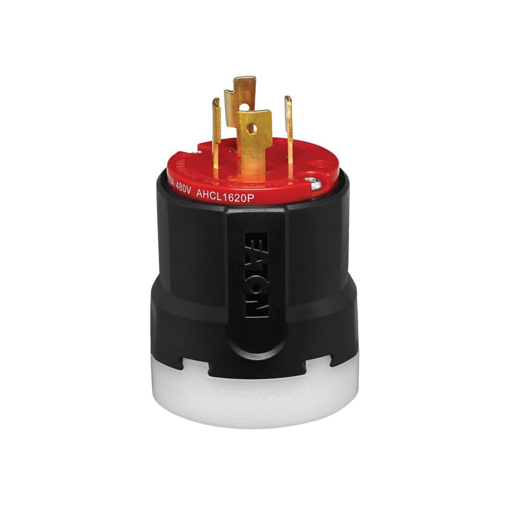 Product image for EWD AHCL1620P CCL Plug 20A 480V 3PH 4 WIRE