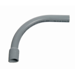 Product image for Carlon UA9AMB 3-1/2" PVC Sch40 Conduit 90deg Elbow, Standard Radius - Belled End