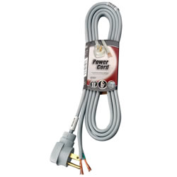 Product image for COLEMAN 09726 16/3SPT-3 6FT SUPPLY CORD 125V RIGHT ANGLE CAP GRAY