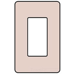 Product image for HUBBELL RCW1AL WALLPLATE