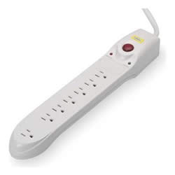 Product image for HUBBELL HBL7PS105015 7 RECEPTACLE POWER STRIP