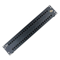 Product image for BELDEN AX103255 48-PORT CAT6 KEYCONNECT PATCH PANEL