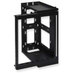 Product image for ICC ICCMSSGR21 27-IN HIGH X 20.5 W 19-IN DEEP 12RMS SWING GATE WALL MOUNT RACK