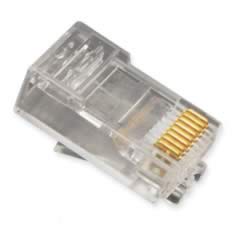 Product image for ICC ICMP8P8SRD 8P/8C OVAL ENTRY SOLID WIRE PLUG RJ45