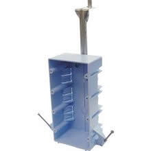 Product image for CANTEX EZ55QNB 4GANG NAIL-ON PLASTIC BOX