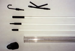 Product image for KENA KR107 KENA-ROD 1/4-IN FIBERGLASS PULLING ROD KIT 4- 6FT PIECES
