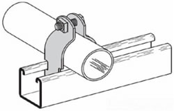 Product image for BLINE B2001-SS4 3/8 RIGID STAINLESS STRUT STRAP