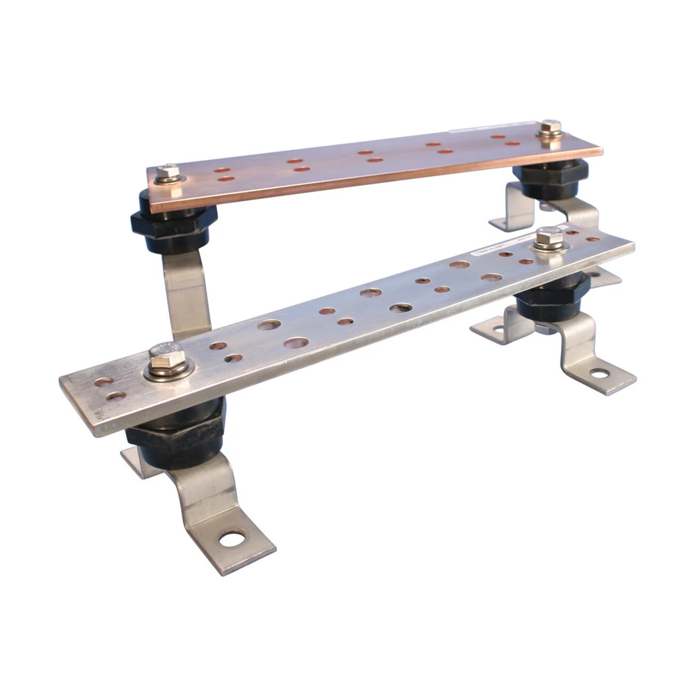 nVent Erico TGBA24L14PT Telecom Grounding Busbar, Tinned, 24"