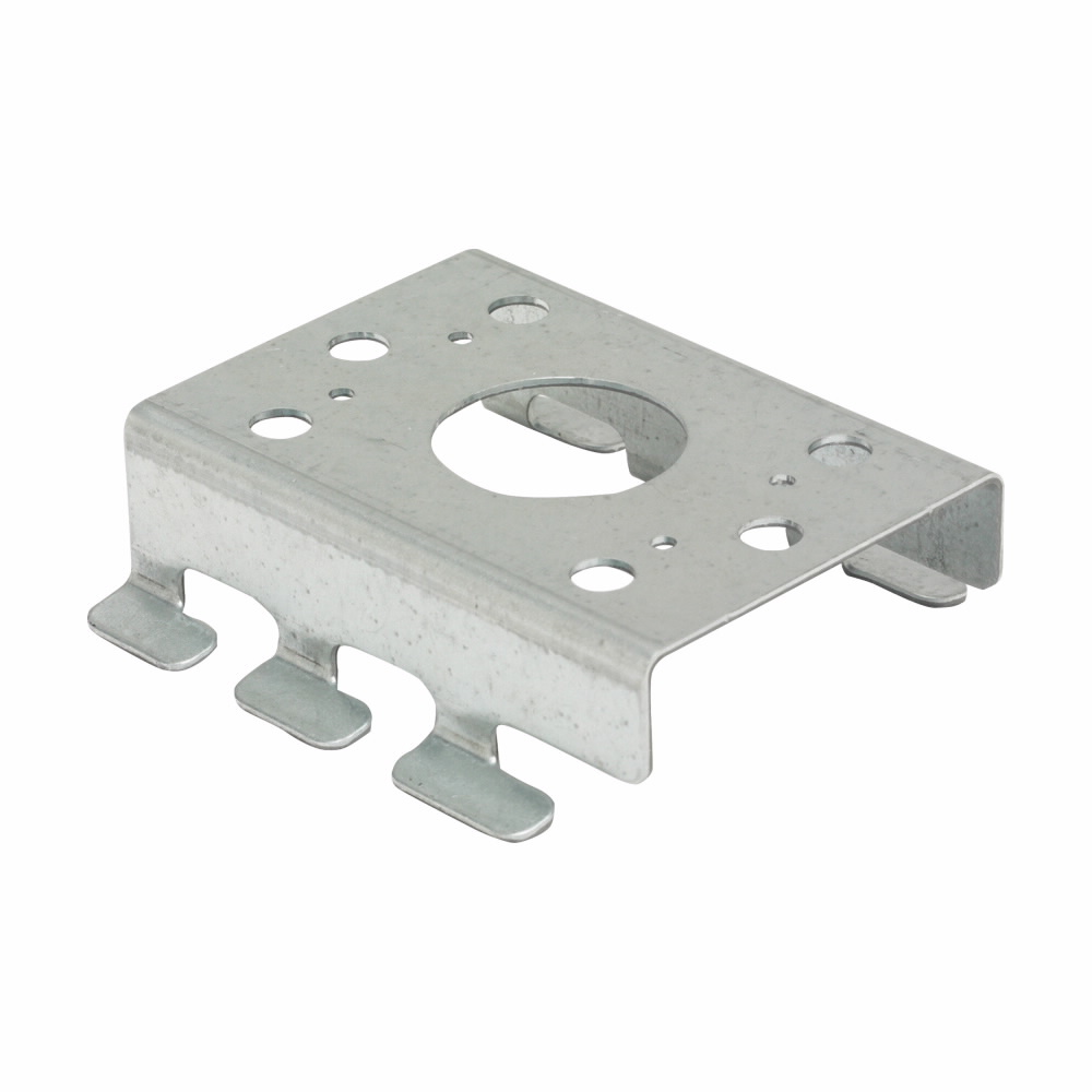 B-Line FTA075CC Eaton B-Line series Flextray wire basket tray, Controlled interior, Steel, Black zinc, Conduit connector