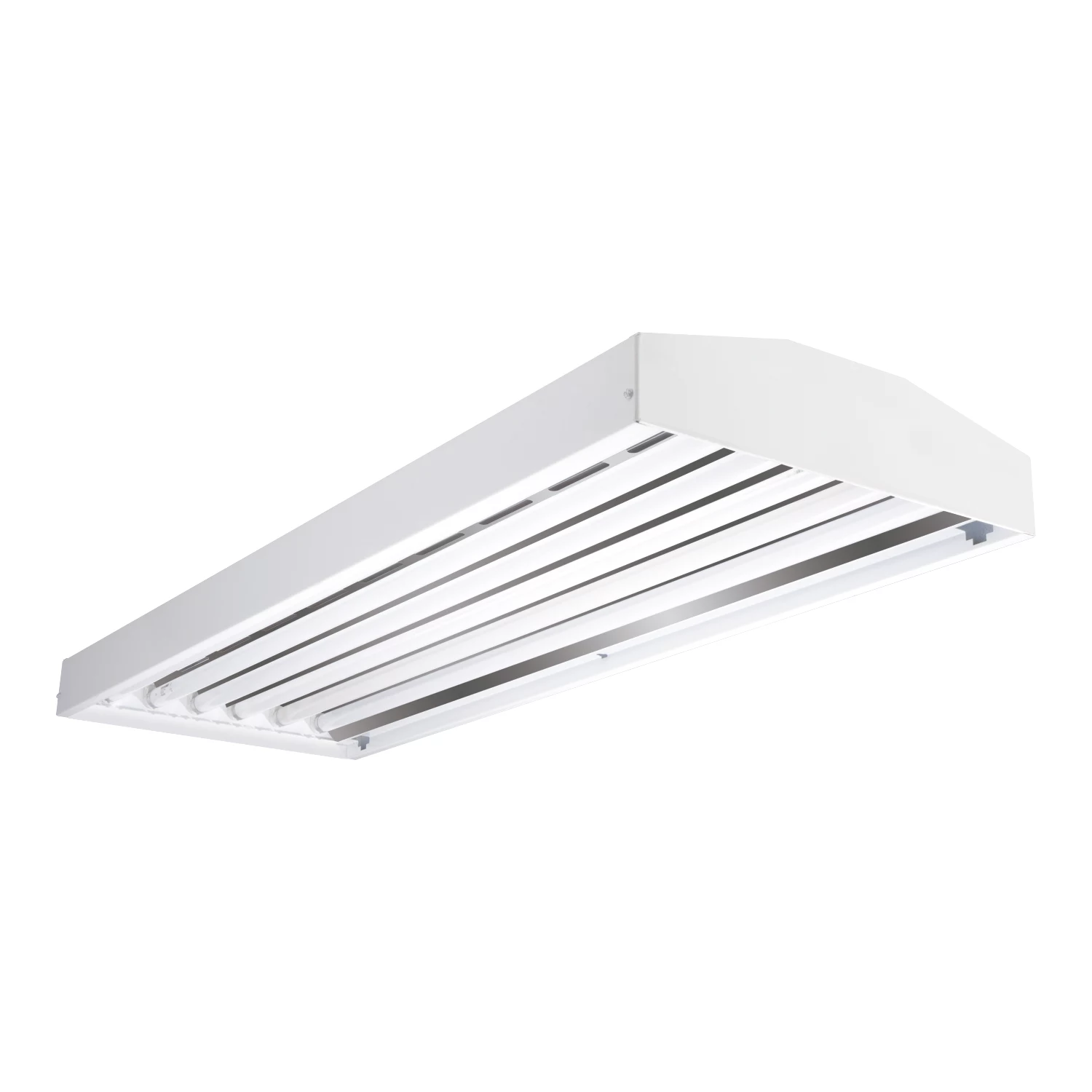 Metalux HBI654HT5-UPL (6) 54W T5HO Program Start, 120-277V, Uplight, High Temp Ballast, V-hangers provided