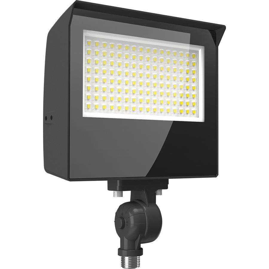 RAB X22-60 RAB FLOOD 60W/50W/40W/30W 120-277V 3K/4K/5K 4405-9353L KNUCKLE/TRUNION