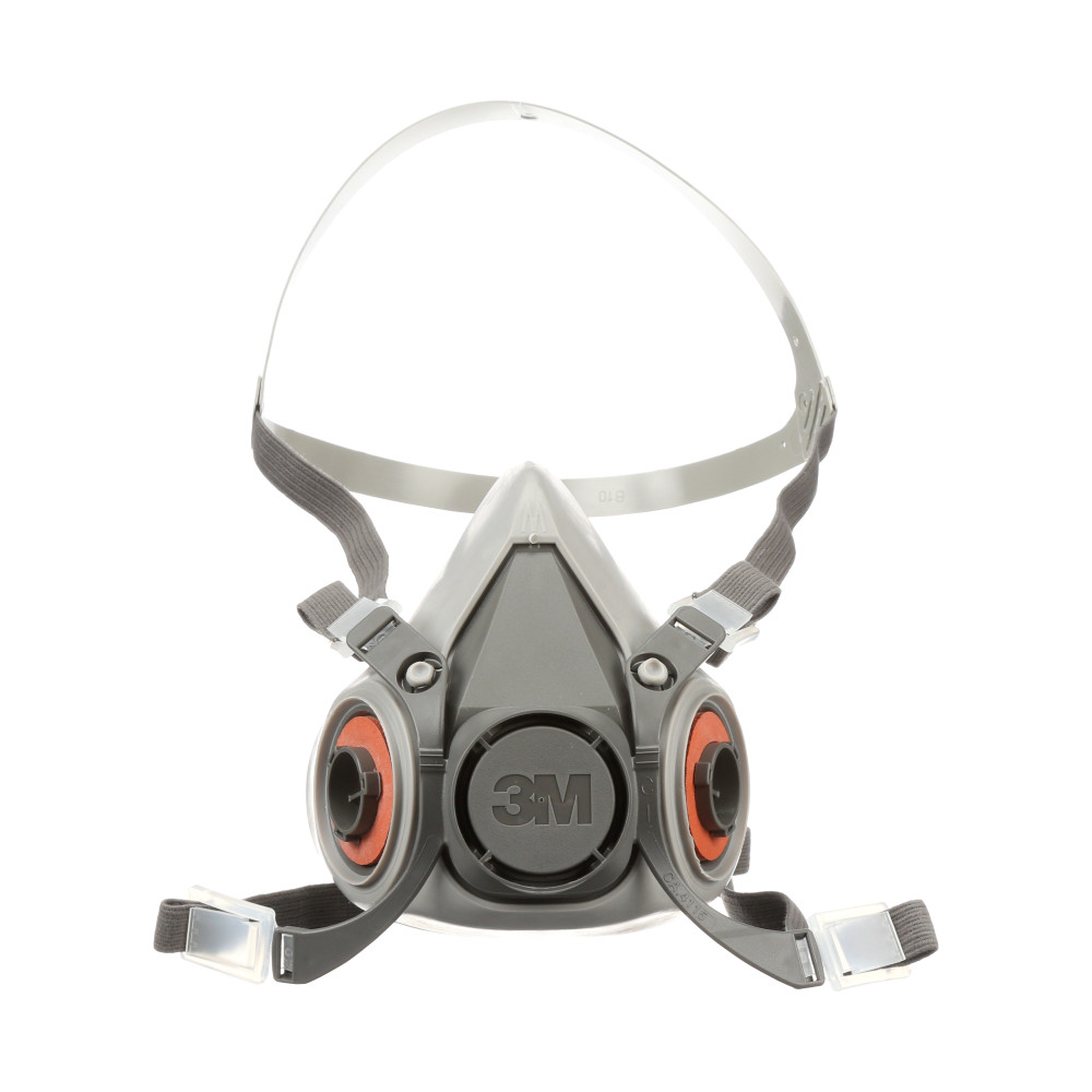 3M 6200 3M Half Facepiece Reusable Respirator 6200/07025(AAD) Medium 24 EA/Case