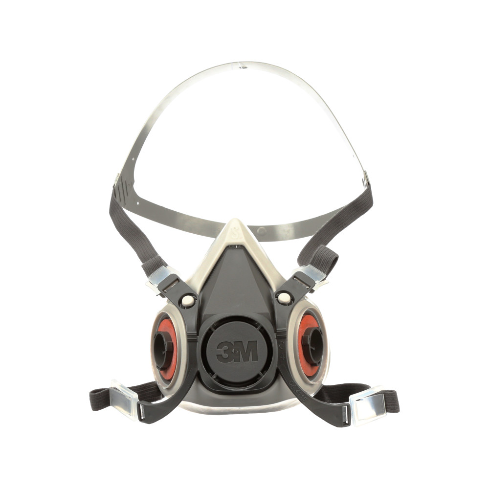 3M 6100 3M Half Facepiece Reusable Respirator 6100/07024(AAD) Small 24 EA/Case