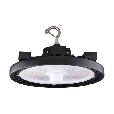 Nuvo 65/770R1 LED UFO High Bay - CCT Selectable 3K/4K/5K and Wattage Selectable 80W/100W/120W - 50,000 hours working life - Black Finish