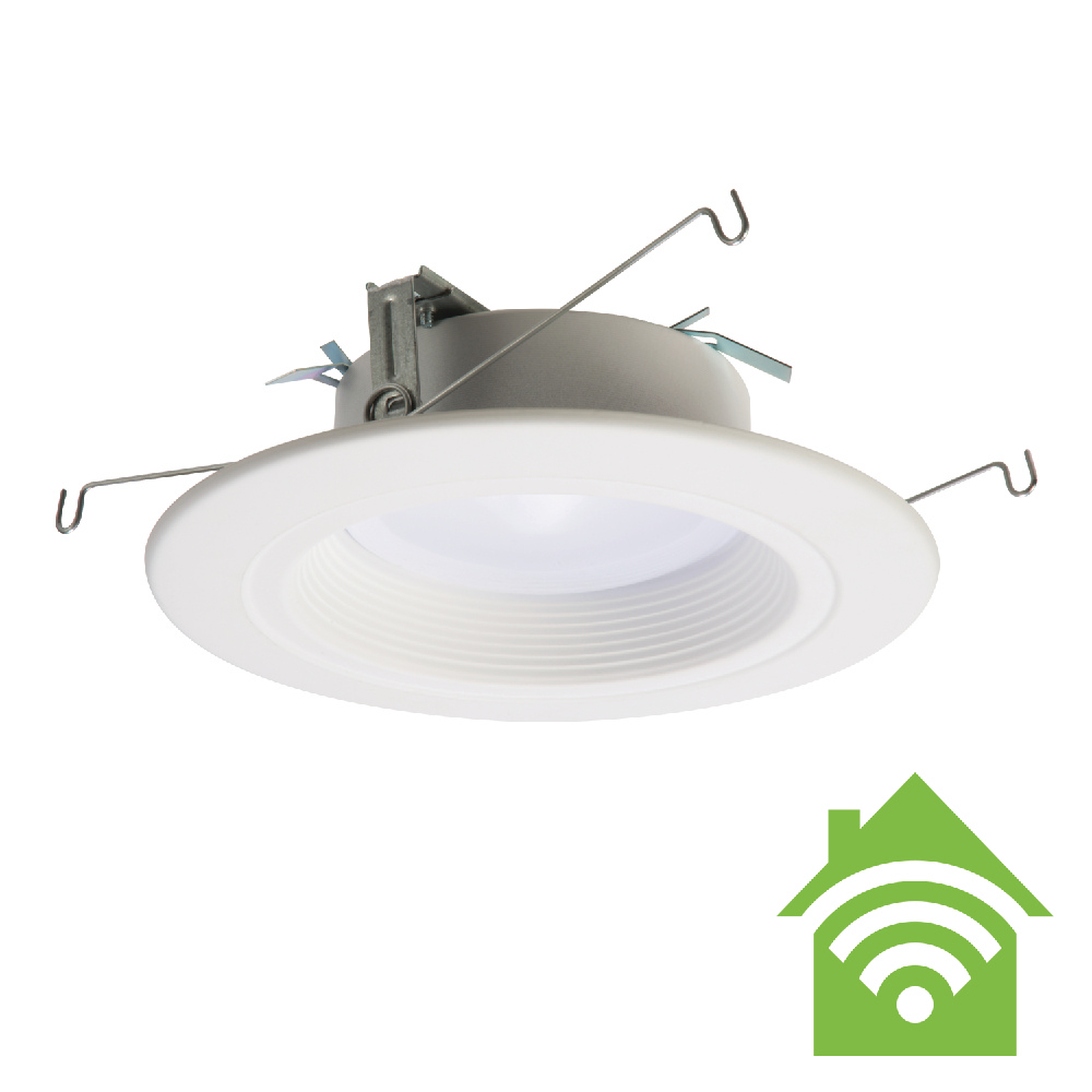 Cooper Solutions RL560WHZHA69 5"/6" Retrofit Baffle-Trim LED Module, Wireless, ZHA, 120V, 90CRI, White