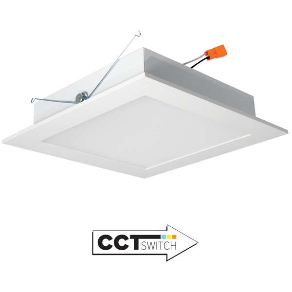 elc EL881CT5W ELCO LED RETROFIT TRIM 8" SQ 3000K 120-277V