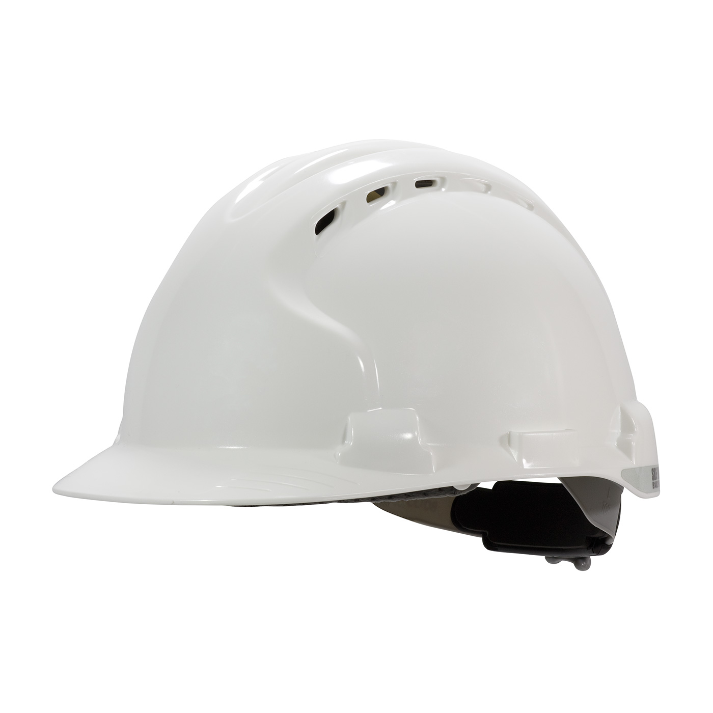 PIP 280-AHS150V-10 PIP OS White Hard Hats JSP MK8 EVOLUTION WHITE VENTED TEXTILE SUSP WHEEL RATCHT CLASS C