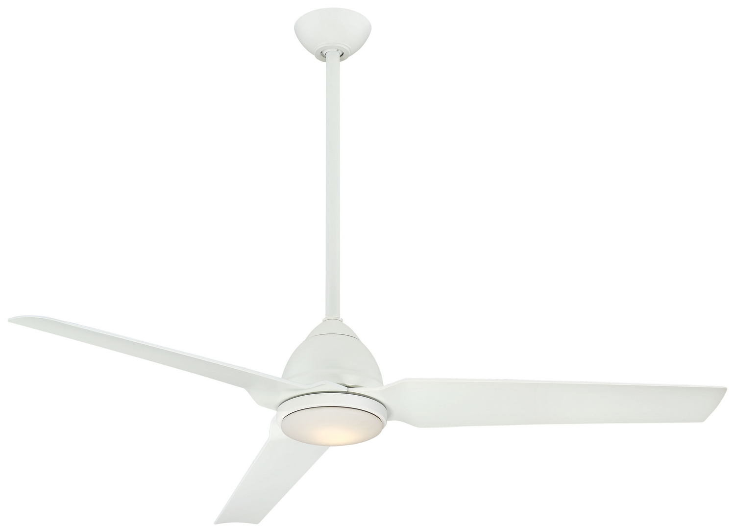 MKA F753L-WHF Minka Aire 54in Ceiling Fan Flat White - Java Led (1) 17W LED Bulbs Included 54IN L X 54IN W X 14.75IN H