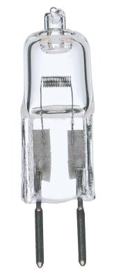 Satco S3120 20 Watt - Halogen - T3 - Clear - 2000 Average rated hours - 300 Lumens - Bi Pin G4 base - 12 Volt