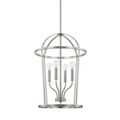 Capital Lighting Fixture Company 528541BN 16" W x 22.5" H 4-Light Foyer in Brushed Nickel