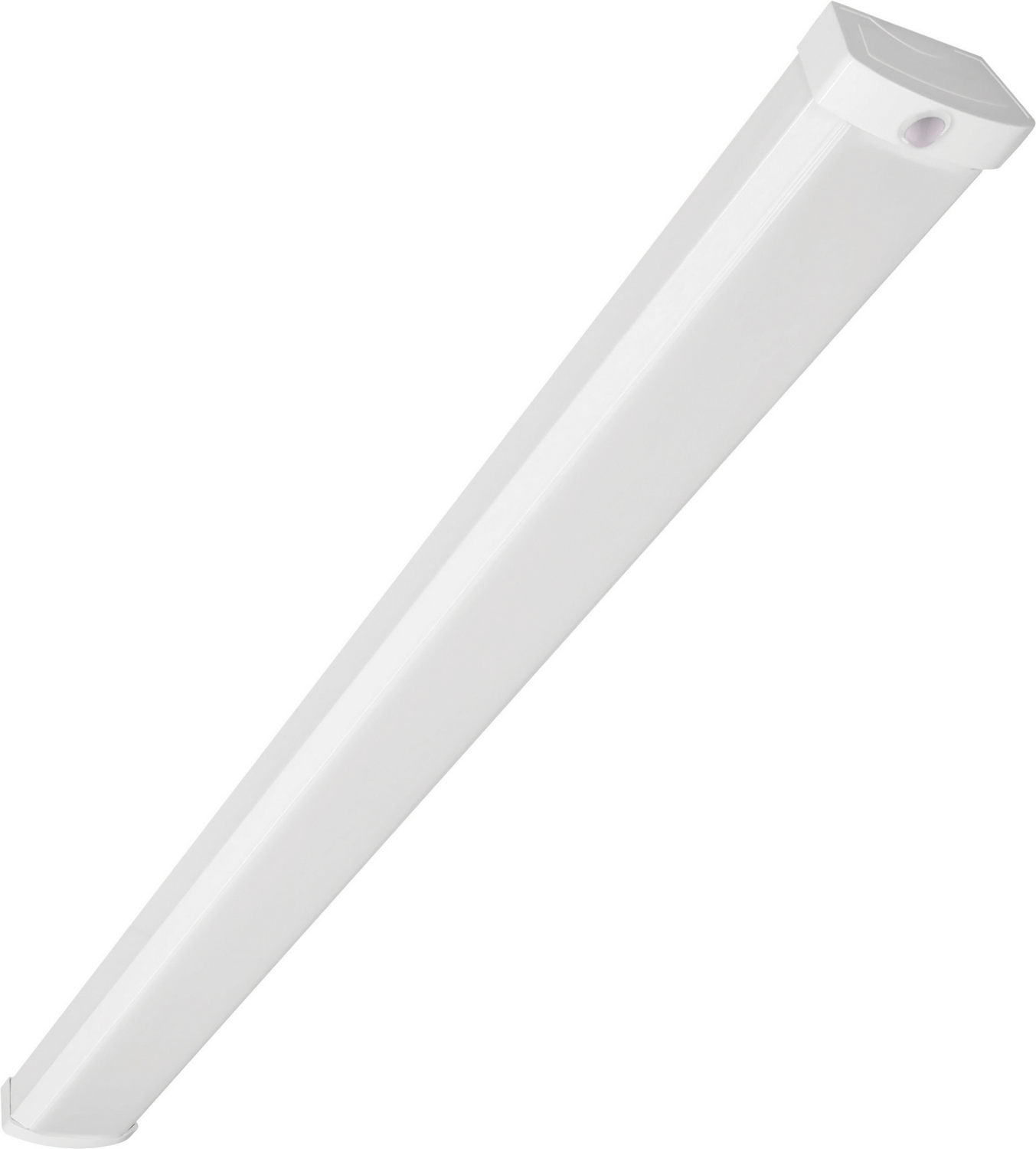 Satco 65-1096 LED 4 ft.- Ceiling Wrap with Motion Sensor - 40W - 3000K - White Finish - 120-277V