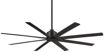 mka F896-65-CL Minka Aire 65" Ceiling Fan Coal Xtreme H2O 65in  65" L X 65" W X 13.50" H