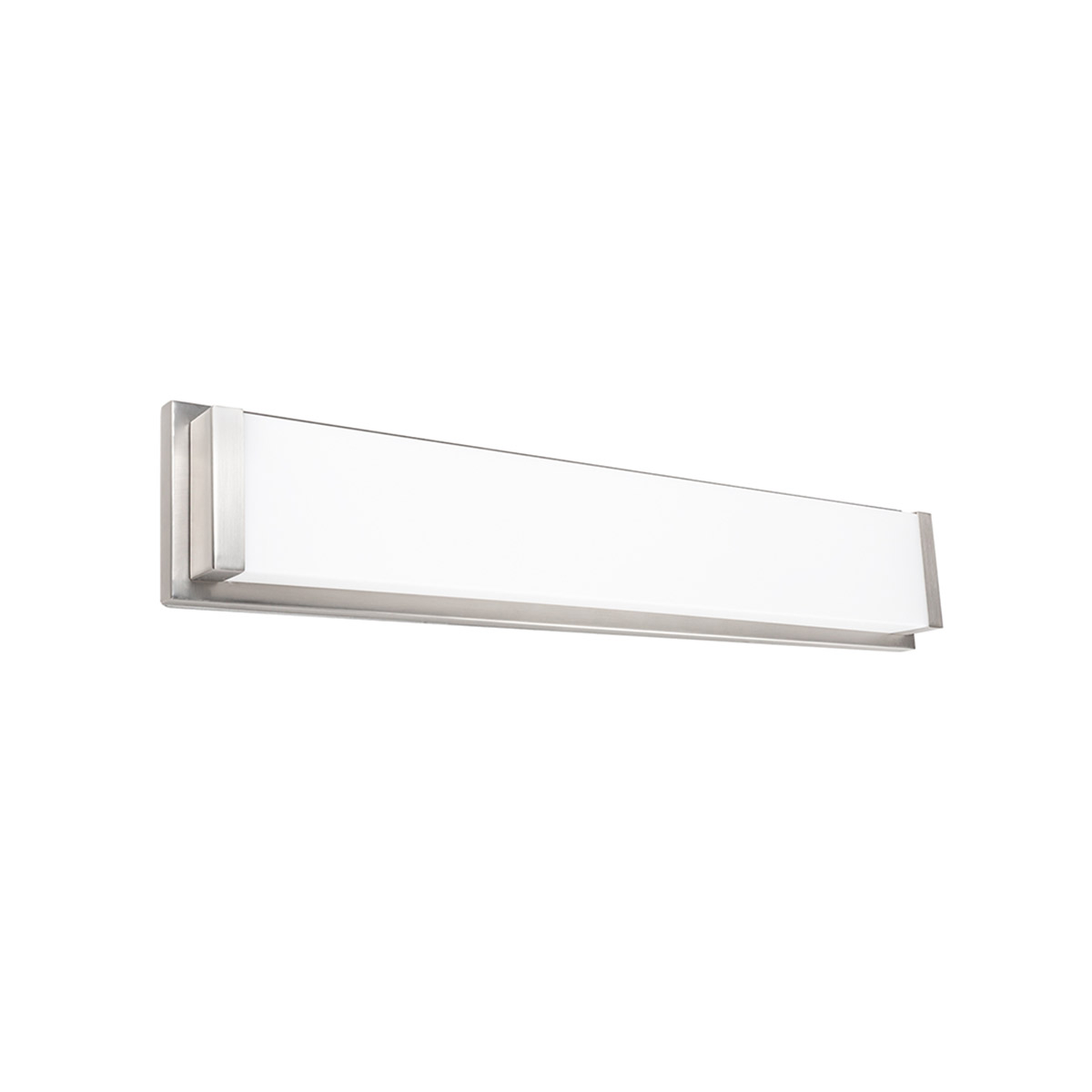 wac WS-180127-30-BN WAC LED BATHROOM VANITY BRUSHED NICKEL 27" L X 5" W X 2.28" H