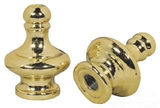 Westinghouse 7013100 Westinghouse Brass Lamp Knobs, Pack of Two