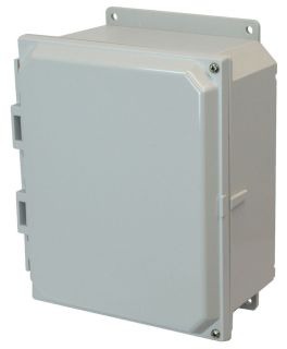 ALM AMP1084HF ALLIED 10X8X4 POLY CARBONATE OPAQUE