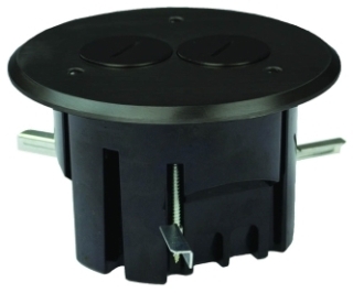 ALM FB-3DB ALM 25 CI FLR BOX RND DRK BRNZ CVR DPL DVC