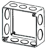 APL 4SES EGS 4SQ BOX EXT 1-1/2D 1/2&3/4KO
