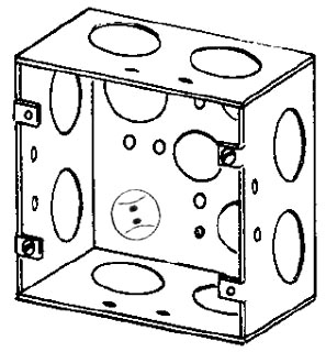 APL 4SJD-1 EGS 4-11/16 BOX 2-1/8D 1" KOS