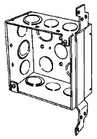 APL 4SDVB-EK-PL EGS 4SQ BOX 2-1/8D 1/2&3/4 KOS VERT BKT