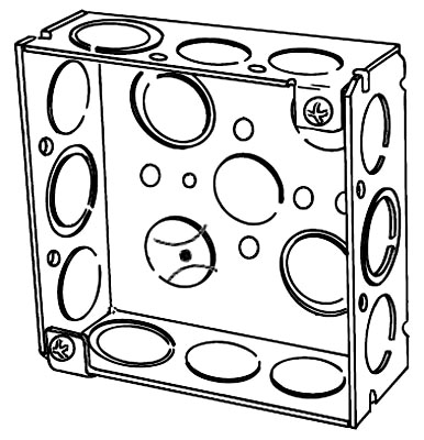 APL 4SEK EGS 4SQ BOX 1-1/2D 1/2&3/4 KOS