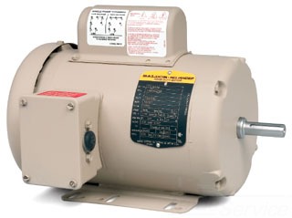 BAL FDL3510M BAL MOTOR 1HP 1725RPM 56/56H FRAME 115/230V 1PH RIGID BASE