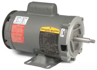 bal CJL1306A BALDOR ELECTRIC MOTOR 3/4HP 3450RPM ODP 56JFRAME 1PH 115/230VOLT AUTOMATIC THERMAL