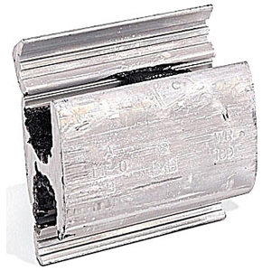 Blackburn WR159 Aluminum H-Tap Connector, Wide Range, Industry Standard Size Code 1, Conductor Range Main ASCR #2, #4, #6, Stranded #1, #2, #3, #4, #6, Solid #2, #4, #6 TAP ASCR #2, #4, #6, Stranded #1, #2, #3, #4, #6, Solid #2, #4, #6 Die O