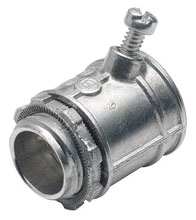 Bridgeport 507-DC2 Set Screw Connector 1/2", Die Cast Zinc
