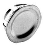 Bridgeport 1691 Steel Knockout Hole Plug for Indoor and Outdoor 1/2"