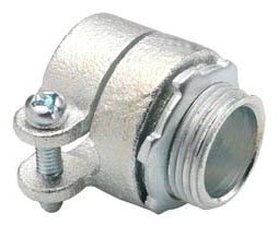 Bridgeport 407-I Insulated Squeeze Connector 1/2", Malleable Iron