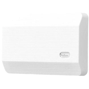 NuTone LA11WH Decorative Wired Door Chime, 8-1/8 w x 5-1/2 h x 2-3/8 d, in White