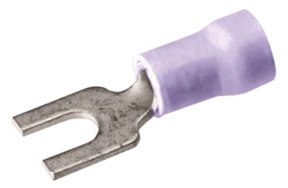 Burndy TP148F Vinyl Fork Terminal For 16 - 14 AWG