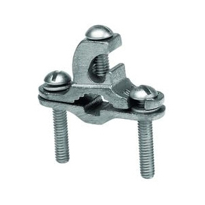 Burndy C11K16D Cast Bronze Ground Clamps, Water Pipe-1/2 " - 1 "(13 -25) (Run), Rebar-#4 -#6 (Run ), Ground Rod -3/8"-1" (Run), Ground-#10-#2 Str. (Tap)