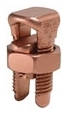 Burndy KS23 Copper Split Bolt, Cu: 6 AWG-2 AWG (Str) (Run & Tap)