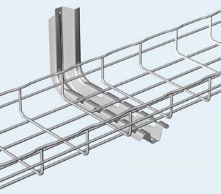 Cablofil FASL300PG FAS L BRACKET-PREGALV (2D,,4W,,12L) [556130]