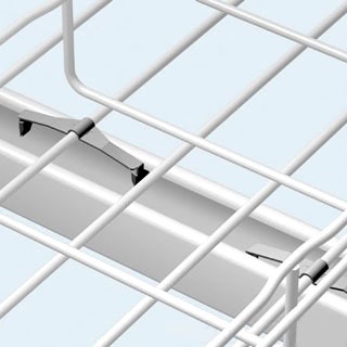 Cablofil FS41BL FAS STRUT CLAMP-BLACK (50 PCS) [942823]