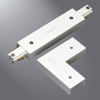 Halo L943MB STRAIGHT/L CONNECTOR, TWO CIRCUIT, MATTE BLACK